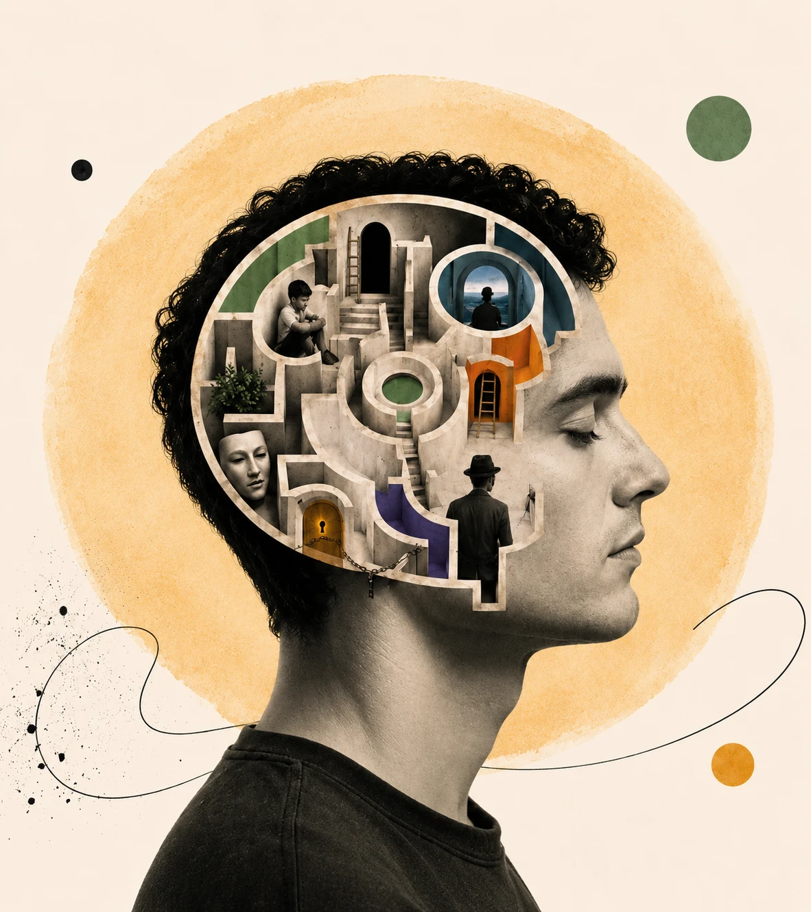 Know Thyself — embodied psychology artwork